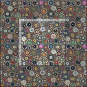 pango mandala truffel stof (Delen)