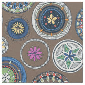 pango mandala truffel stof (Close Up)