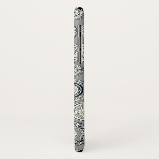 pango tin Case-Mate iPhone case (Achterkant/links)