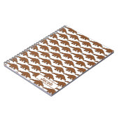 Pangolin Animal met naam Notitieboek (Linkerzijde)