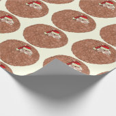 Pangolin Bedreigd Dier Kerst Cadeaupapier (Hoek)