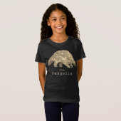 Pangolin bedreigde dieren in het wild Activisme Ar T-shirt (Voorkant volledig)