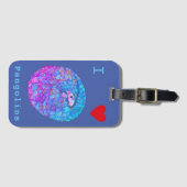 Pangolin bedreigde dierhandel bagagelabel (Voorkant (horizontaal))