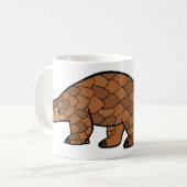 Pangolin bedreigde soorten koffiemok (Voorkant links)