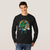 Pangolin Beer Dino Rex Horn Rainbow T-shirt (Voorkant volledig)
