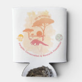 Pangolin Conservation & Research Foundation Mok Blikjeskoeler (Achterkant)