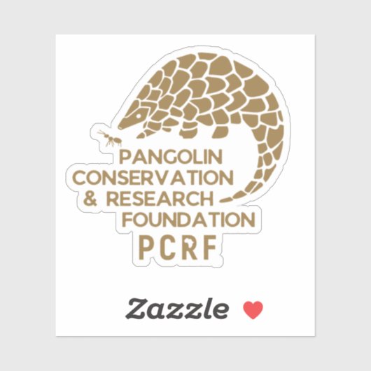 Pangolin Conservation & Research Foundation Sticke Sticker (Vel)