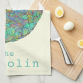 Pangolin Endangered Species Animal Wildlife Green Theedoek (Quarter Fold)