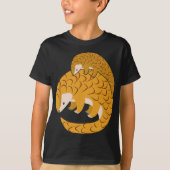 Pangolin Grappige Moeder En Familie Matching T-shirt (Voorkant)