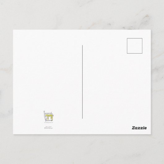 Pangolin 'hang in daar' briefkaart (Achterkant)