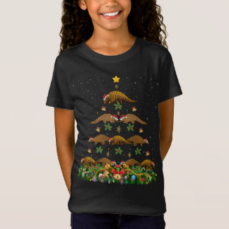Pangolin - kerstboom - cadeaus voor kerstman met p t-shirt