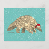 Pangolin Kerstmis Budget Custom (Voorkant)