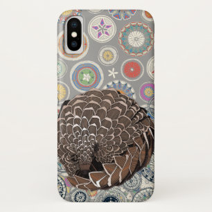 pangolin mandala Case-Mate iPhone case