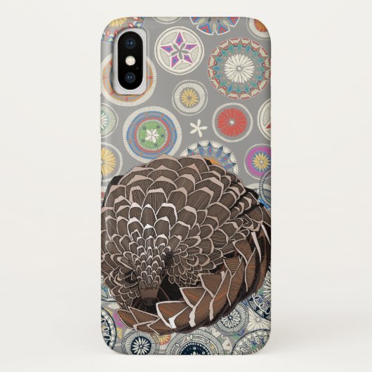 pangolin mandala Case-Mate iPhone case (Achterkant)