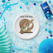 Pangolin Mandolin Papieren Bordje (Feest)