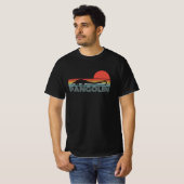 Pangolin Retro-stijl T-shirt (Voorkant volledig)