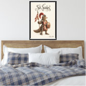 Pangolin Ridder Canvas Afdruk (Insitu (Slaapkamer))