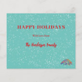 Pangolin Santa Cute Endangered Species Budget (Achterkant)