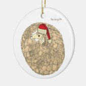 Pangolin Santa Endangered Species Keramisch Ornament (Links)