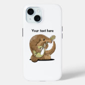Pangolin spelen muziekinstrument Case-Mate iPhone case (Achterkant)