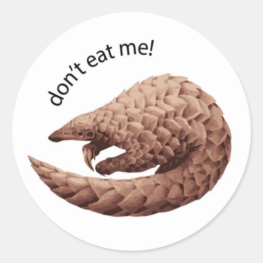 Pangolin Sticker (Voorkant)