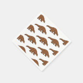 Pangoline-Cartoon Servet (Hoek)