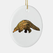 Pangoline Keramisch Ornament (Rechts)