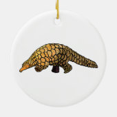 Pangoline Keramisch Ornament (Achterkant)