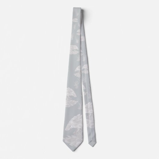 Pangoline-Stropdas (licht ontwerp) Stropdas (Voorkant)