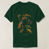 Pangolinen van de wereld t-shirt (Design voorkant)
