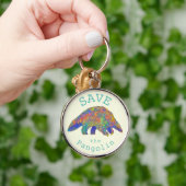 Pangolins beschermen Activisme voor de rechten van Sleutelhanger (Hand)