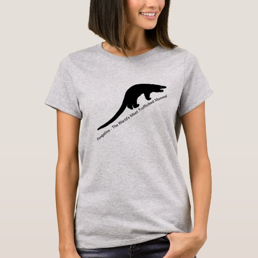 Pangolins - 's werelds meest verhandeld zoogdier t-shirt (Voorkant)