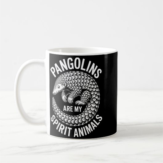 Pangolins Srit Animals Funny Pangolin Koffiemok (Links)