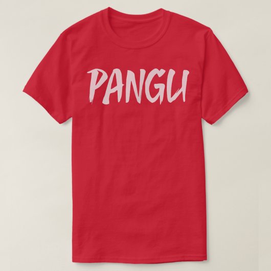 Pangu Costume T-shirt (Design voorkant)