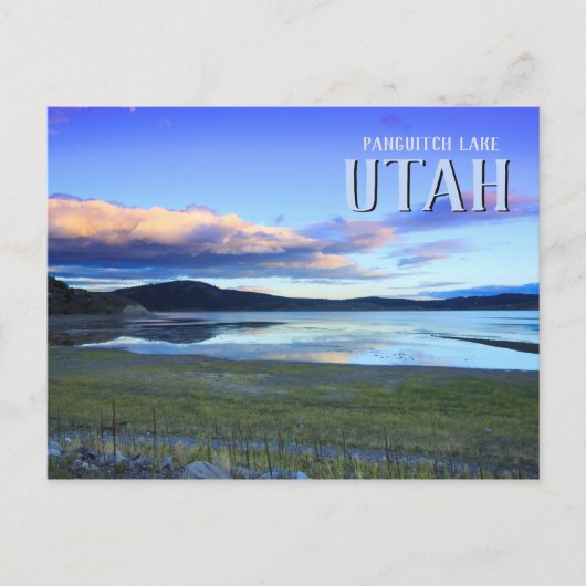 Panguitch Lake Utah Briefkaart (Voorkant)