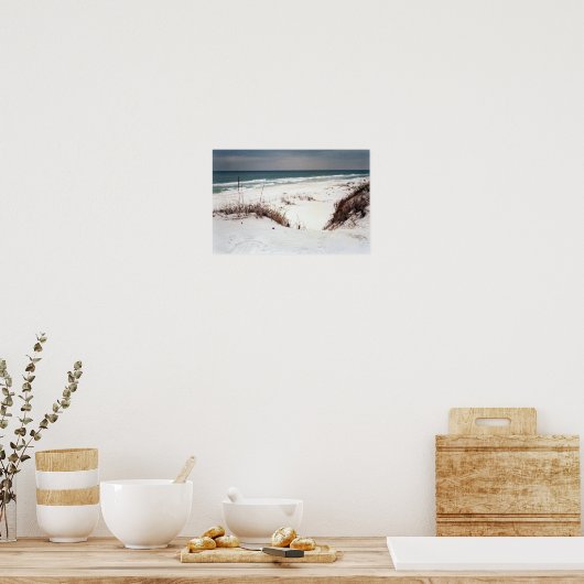 Panhandle Beach Poster (Keuken)