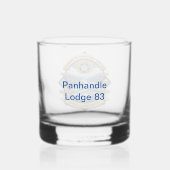 Panhandle Lodge 83 Whisky Glas (Achterkant)