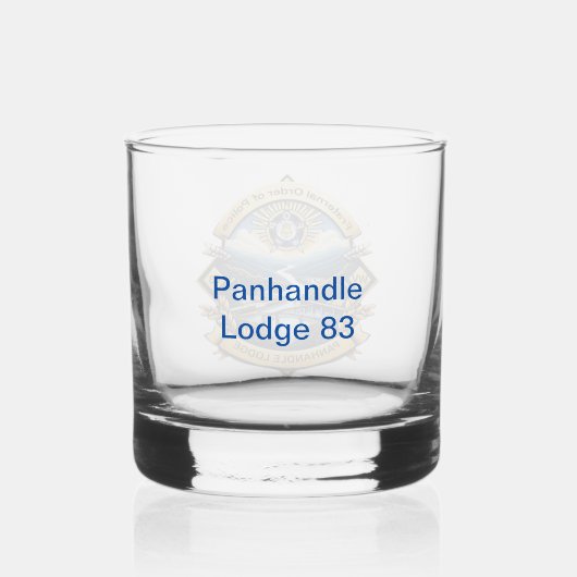 Panhandle Lodge 83 Whisky Glas (Achterkant)