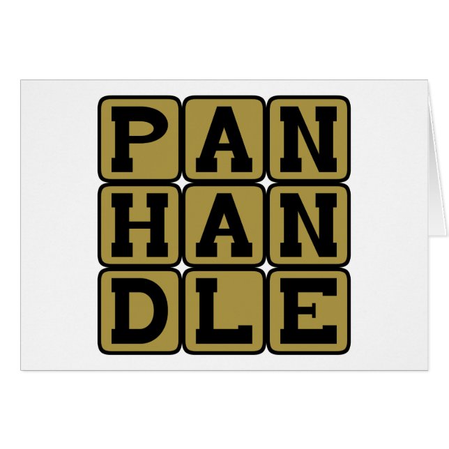 Panhandle, Oklahoma Nickname (Voorkant Horizontaal)
