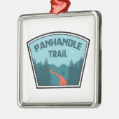 Panhandle Trail Metalen Ornament (Links)