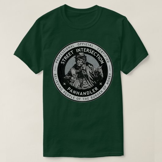 Panhandler T-shirt (Design voorkant)