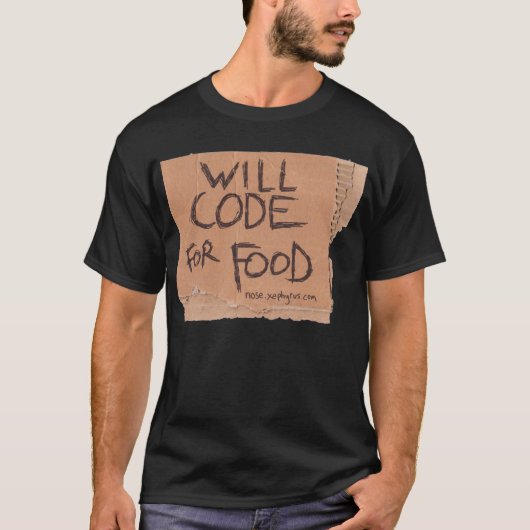 Panhandler's Coder T-shirt (Voorkant)