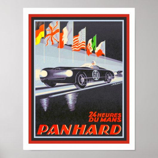  Panhard Poster - Alex Kow (Voorkant)
