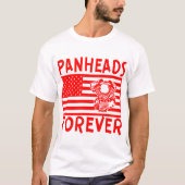 Panheads voor altijd © FB @ #USAPatriotGraphics T-shirt (Voorkant)