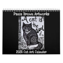 Pania Brown kunstwerken 2023 kalender