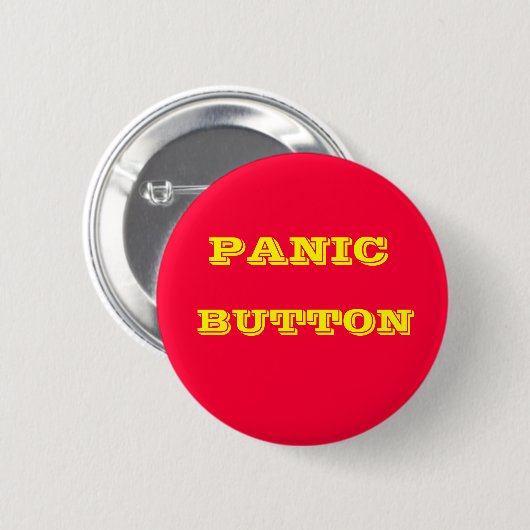 PANIC, BUTTON (Voorkant /achterkant)