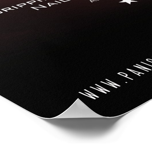 Panic Button Blood Key Poster (Hoek)