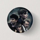 Panic Button Character Splash Pin Badge (Voorkant)