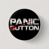 Panic Button Chrome Slash Badge (Voorkant)