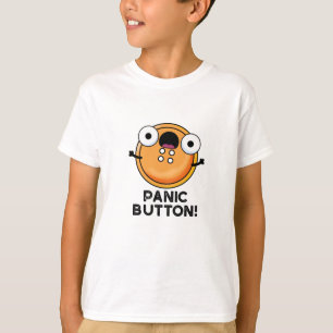 Panic Button Cute Sewing Pun T-shirt